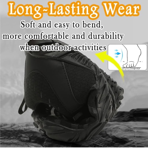Men Barefoot Shoes, Hiking water shoes, Minimalist shoes - Picture 8 of 9